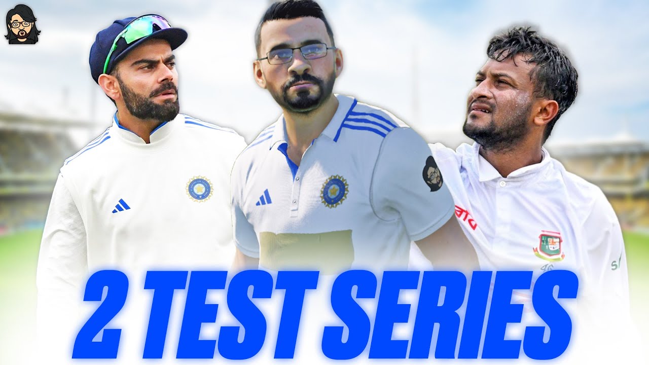 I Play India vs Bangladesh Test Series 2024 🏆 • Cricket 24 • Anmol Juneja