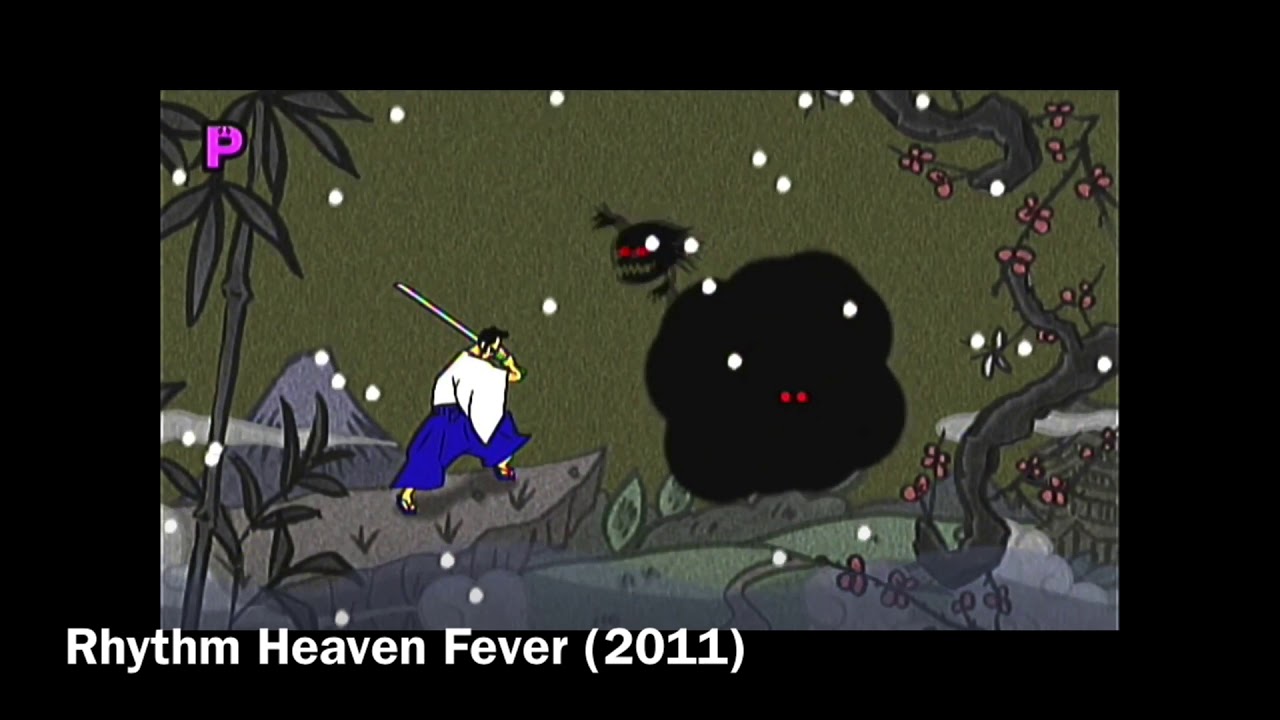 Rhythm Heaven Evolution of Samurai Slice 2006 to 2015