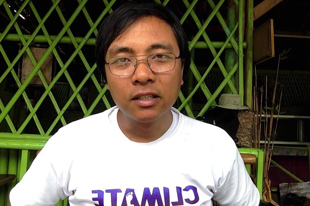 Yeb Sano's solidarity message to #PowerShiftMsia during #ClimateWalk
