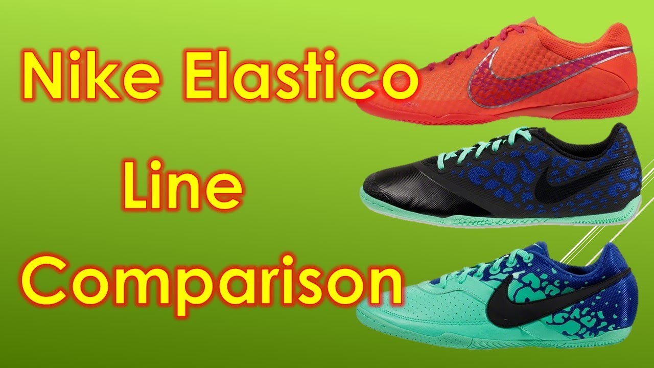 Nike FC247 Elastico Indoor Line Comparison