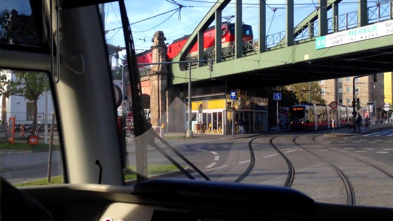 WL Wien Tram | Linie 43: Schottentor (U) - Neuwaldegg | Siemens ULF