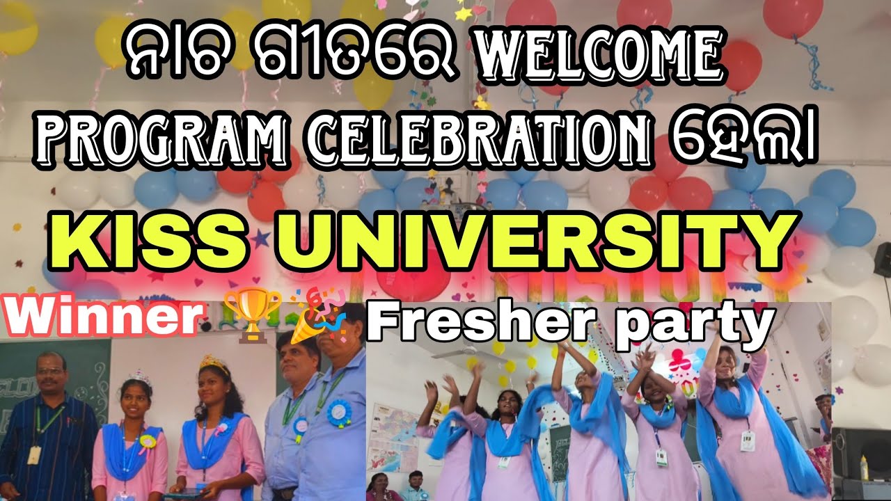 Wel come ceremony celebration at -Kiss university 