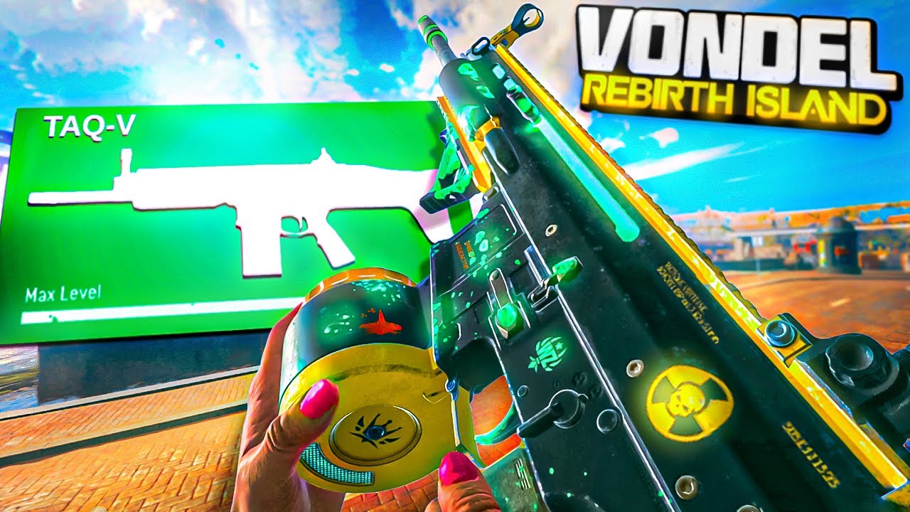 the NEW META TAQ-V AR CLASS SETUP on Vondel Park Warzone!