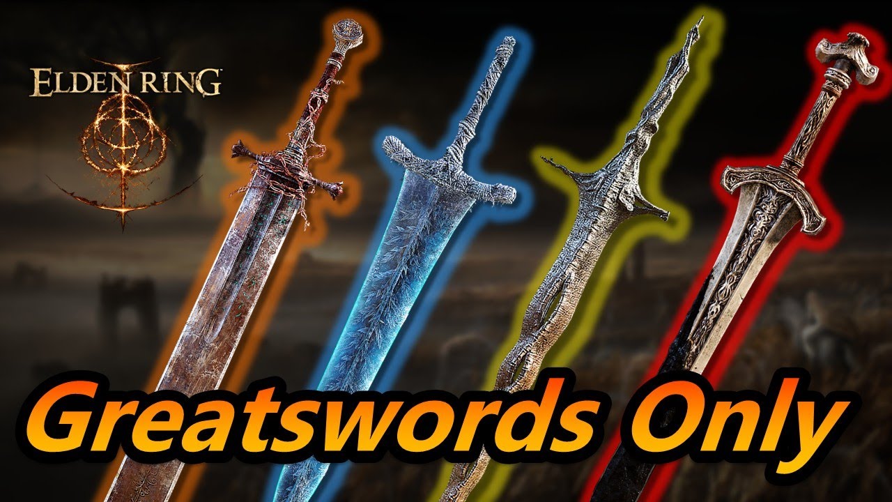 Elden Ring - Greatswords Only : NG+7 Boss Fights (No Damage)