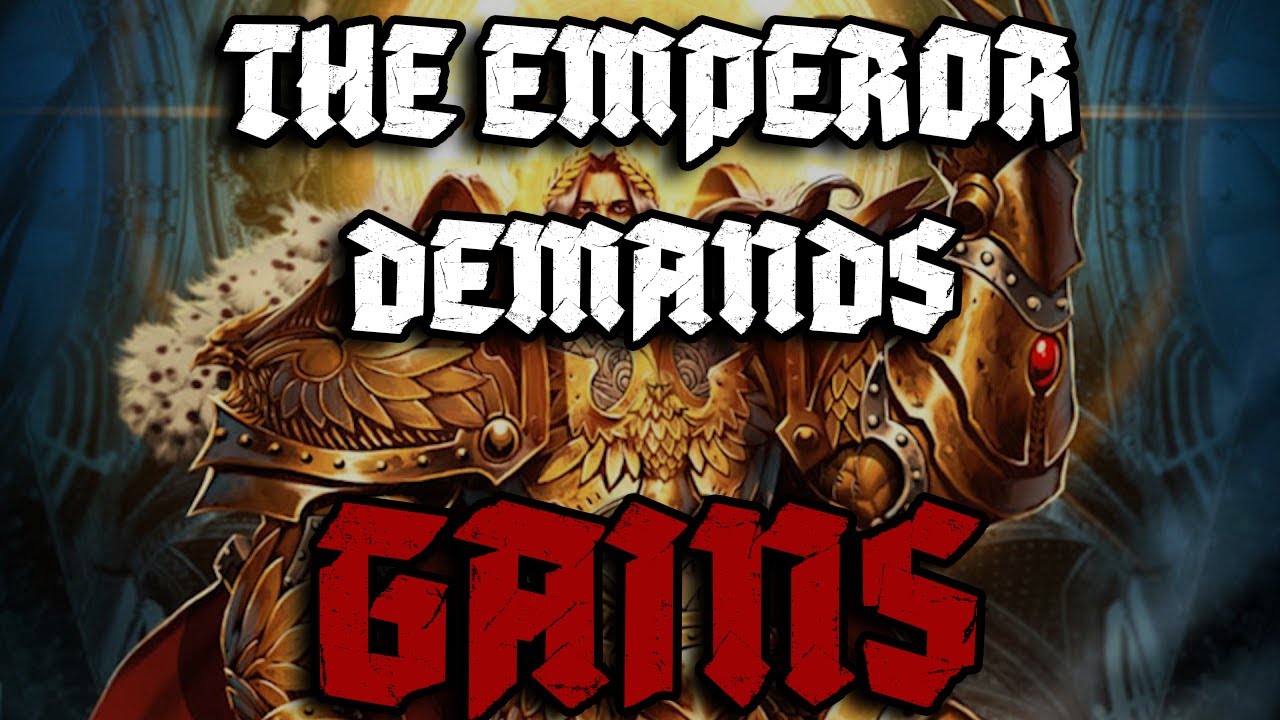 The Emperor Demands Gainz - Warhammer 40K Inspired Workout Metal Instrumentals
