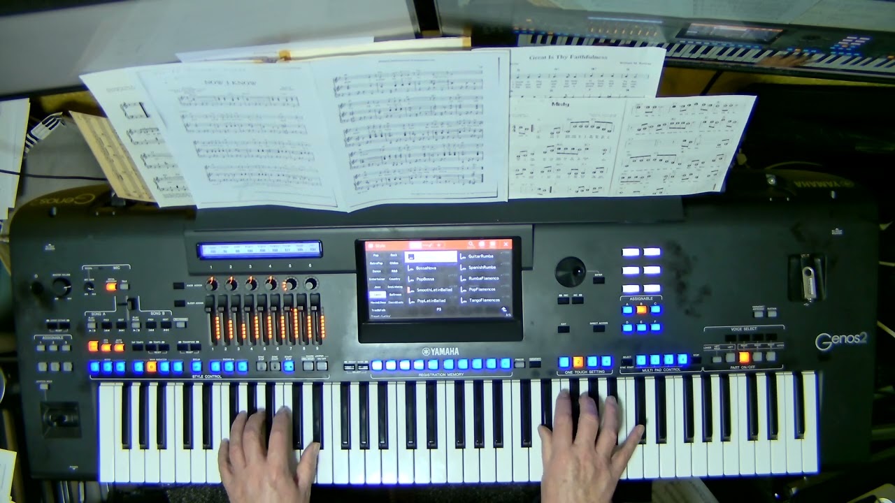 CHILLED LATIN SELCTION YAMAHA GENOS 2