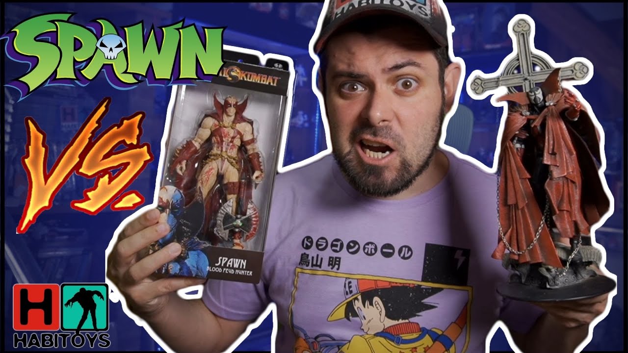 ✊ SPAWN MORTAL KOMBAT 11 (VS) EL MAS BUSCADO... SPAWN 10TH ANIVERSARIO Mcfarlane Toys - Habi Toys