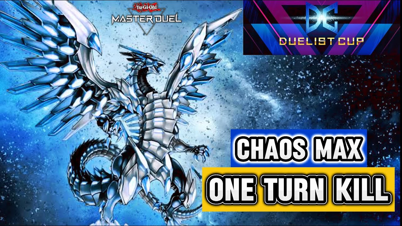 BLUE-EYES CHAOS MAX DRAGON Crushing DUELIST CUP, -8000 in one Attack [Master Duel]