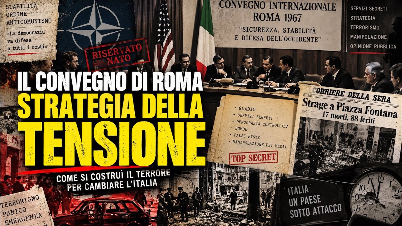 Il CONVEGNO Di ROMA - L'INIZIO Della Strategia Della TENSIONE