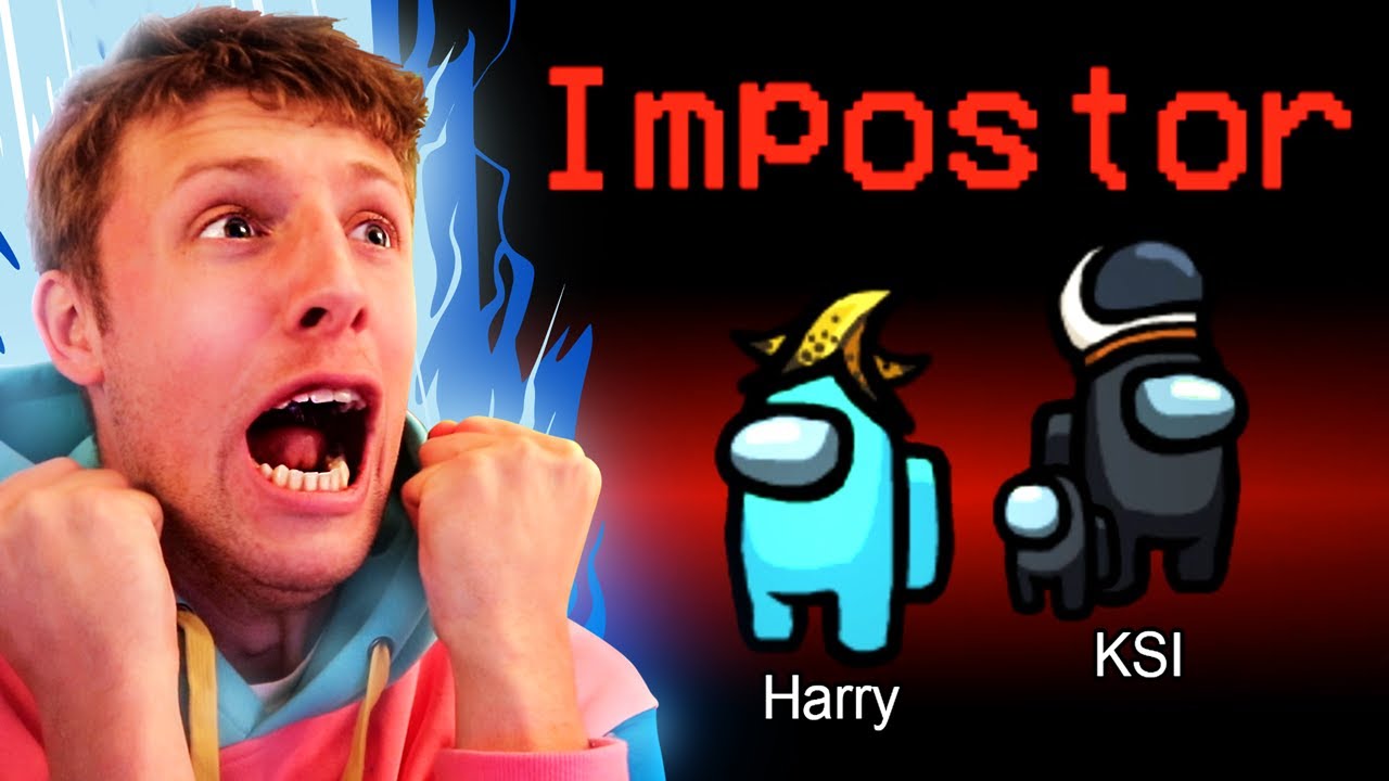 W2S PLAYS AMONG US - FIRST EVER IMPOSTER WIN w/KSI
