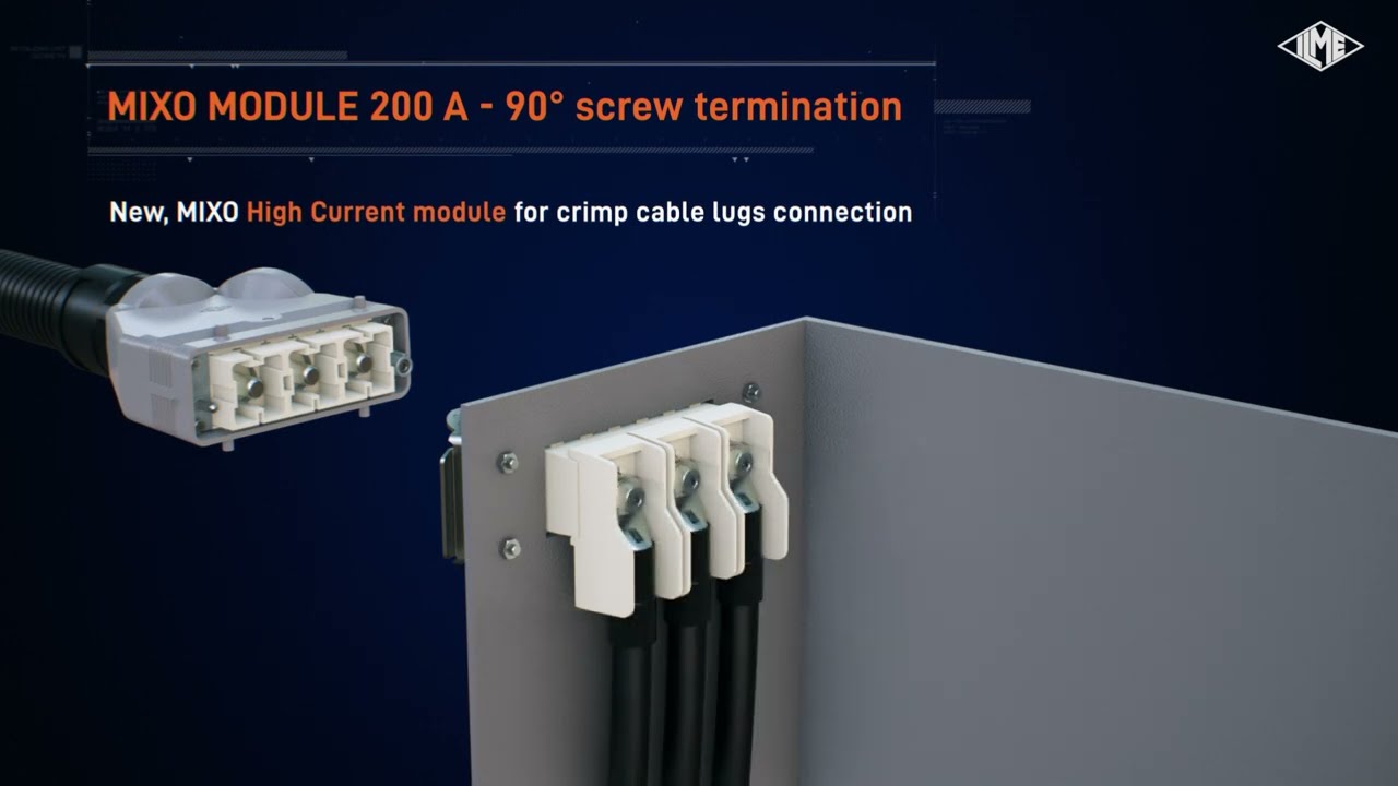 ILME MIXO 200 A for 90&deg;-angled screw connection