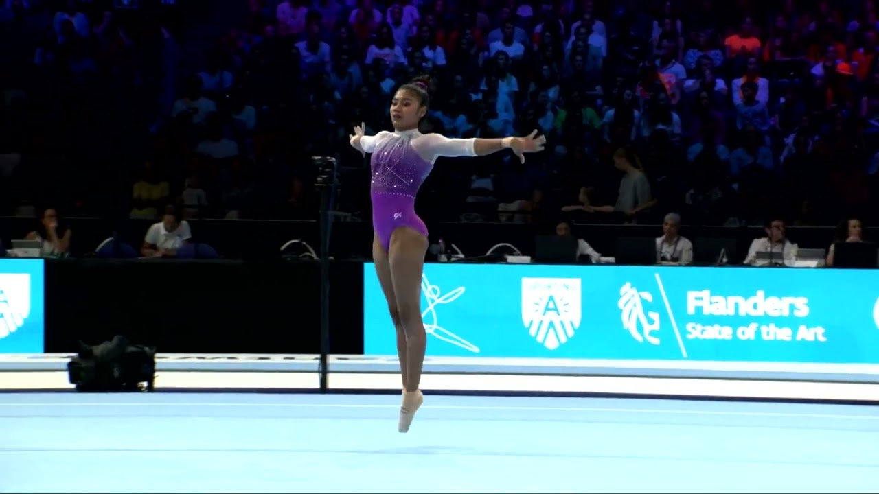 ELPITIYA BADALGE DONA Milka Gehani (SRI)_2023 Artistic Worlds, Antwerp (BEL)_Qualifications_Floor E