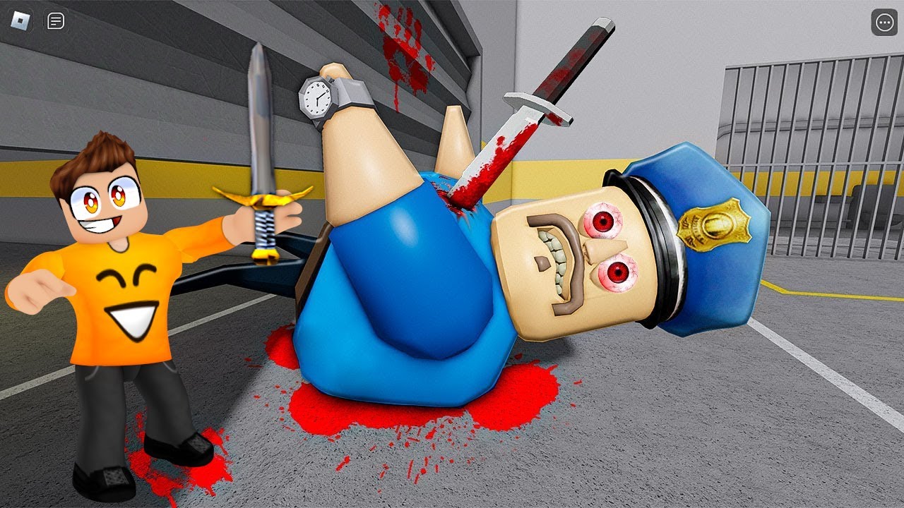 Gruby Policjant Barry NIE ŻYJE w Roblox!