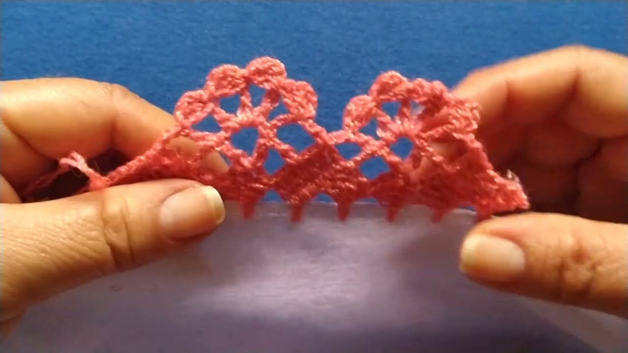 Orilla para servilletas pequeñas num 770#crochet #arte #tutorial #fypage #videos #puntillas