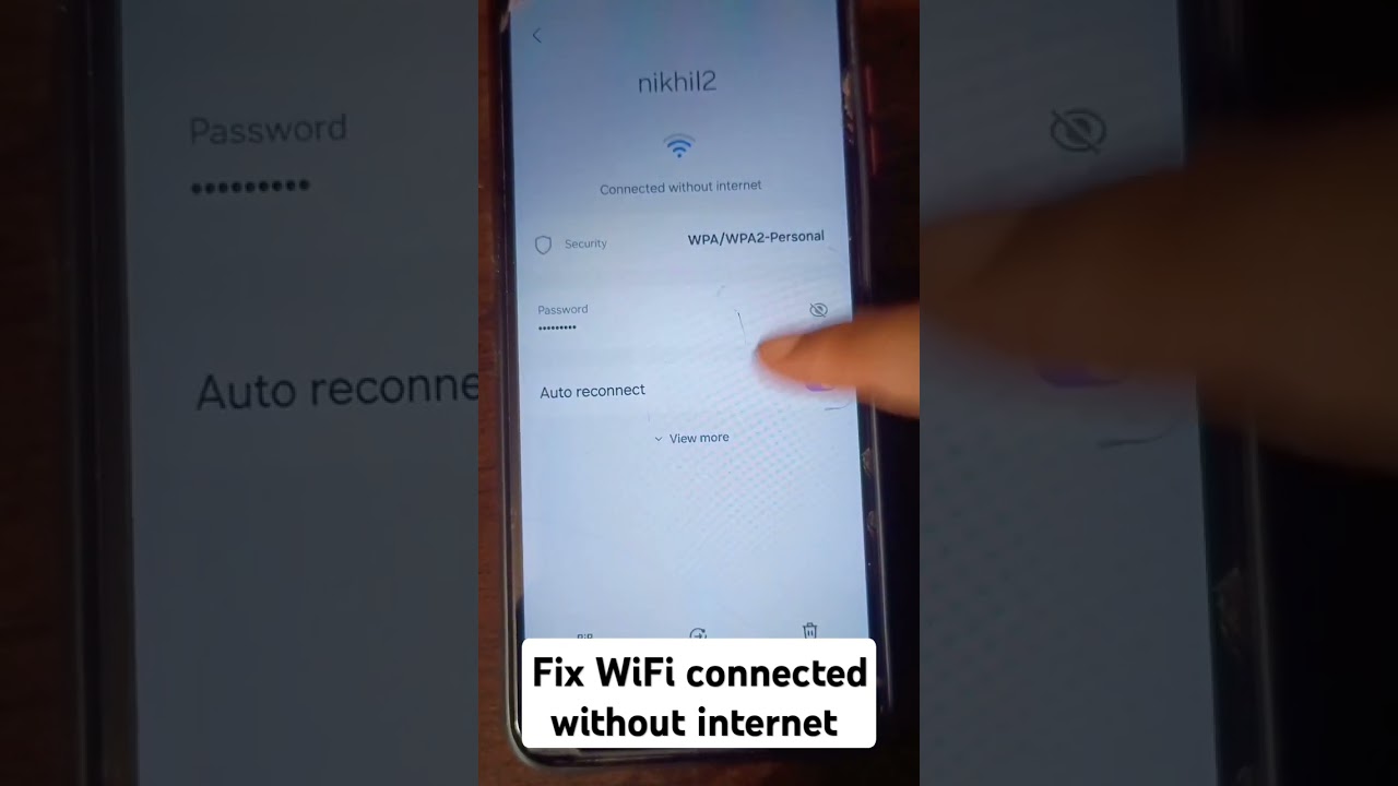 Fix WiFi 'Connected without Internet' #wifiproblem #Samsung #jiofiber