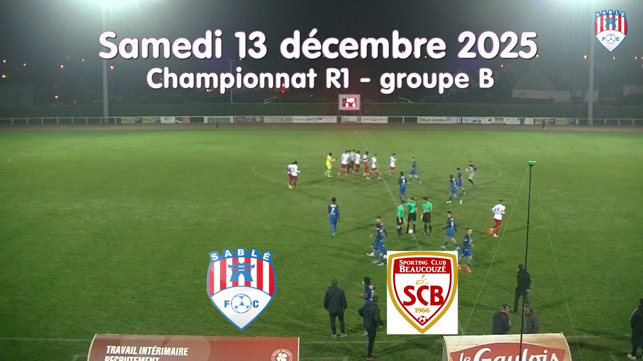 Résumé R1 Sablé-Beaucouzé 13.12.25