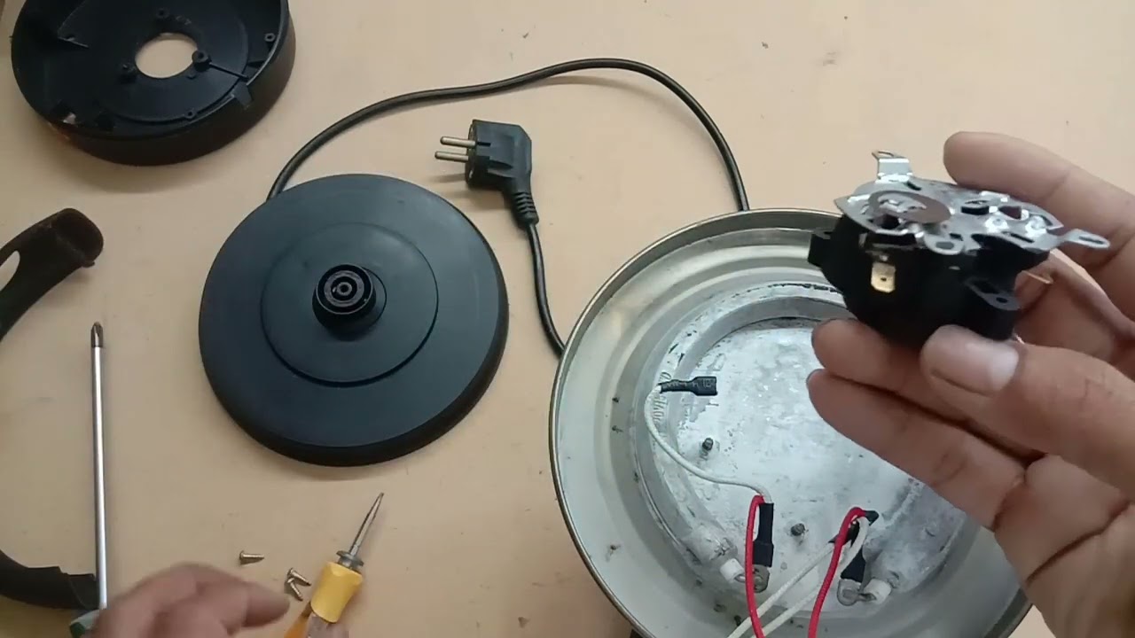 ซ่อมกาต้มน้ำร้อนไฟฟ้า เปิดไม่ติด ไฟไม่เข้า  (ปรับปรุงเสียง)