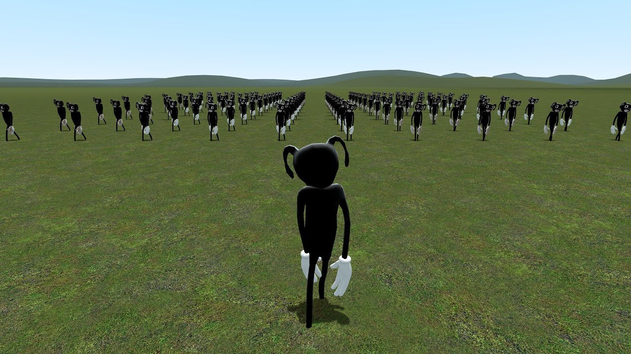 I BECAME OLD CARTOON DOG!! Garry's Mod [Cartoon Cat Trevor Henderson Cartoon Rabbit]