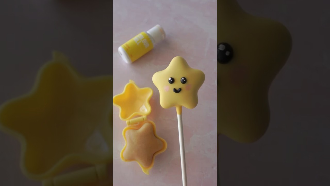 Adorable Star Cake Pop