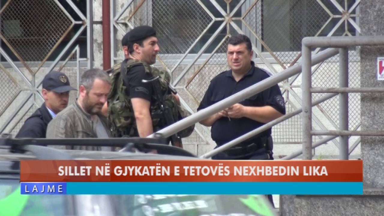 SILLET NË GJYKATËN E TETOVËS NEXHBEDIN LIKA I AKUZUAR PËR VRASJEN E IBISH KRASNIQIT
