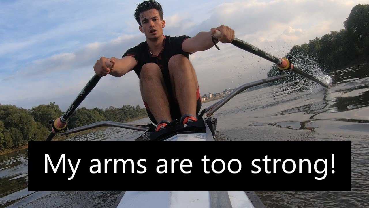 I learnt to row in a single