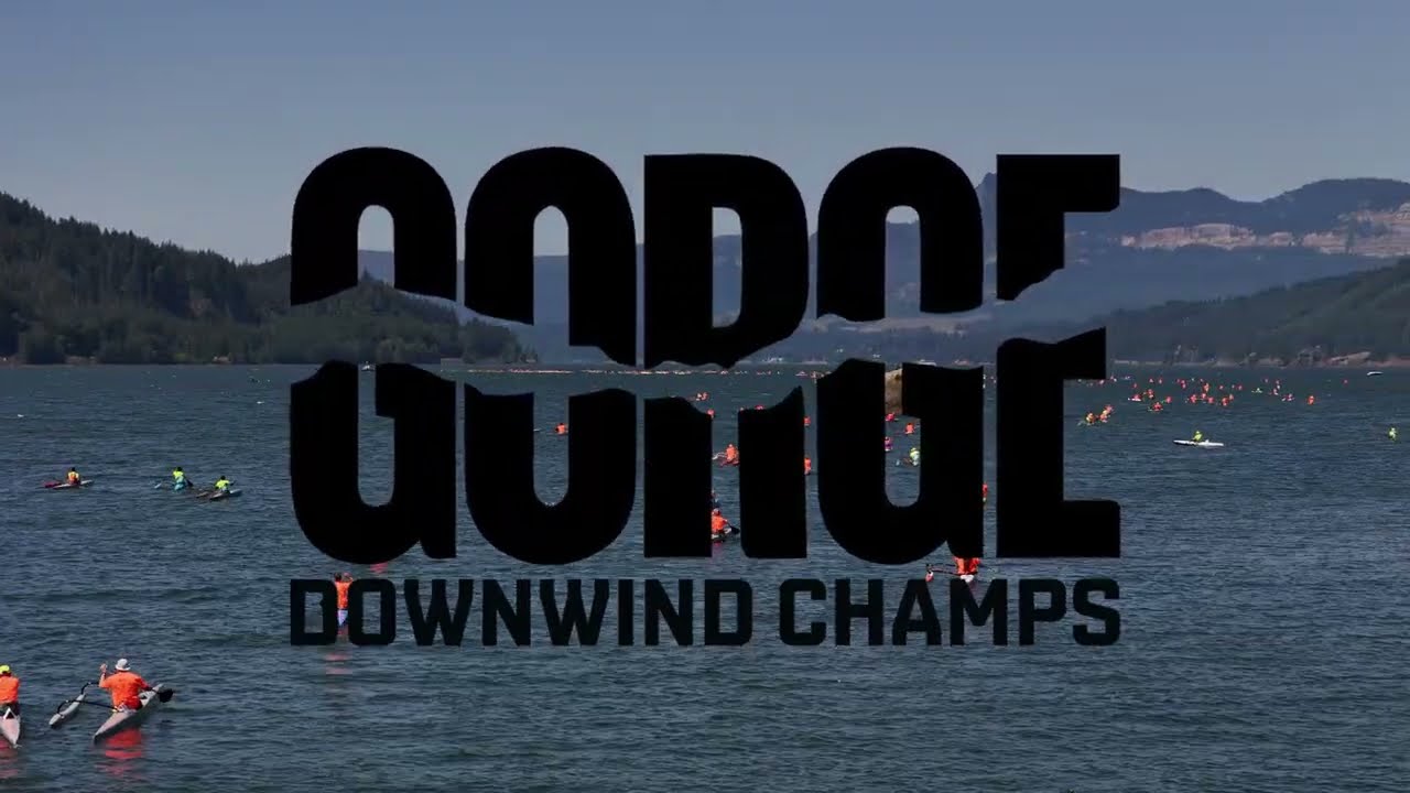 2024 Gorge Downwind Champs OC1 Men's Race Start
