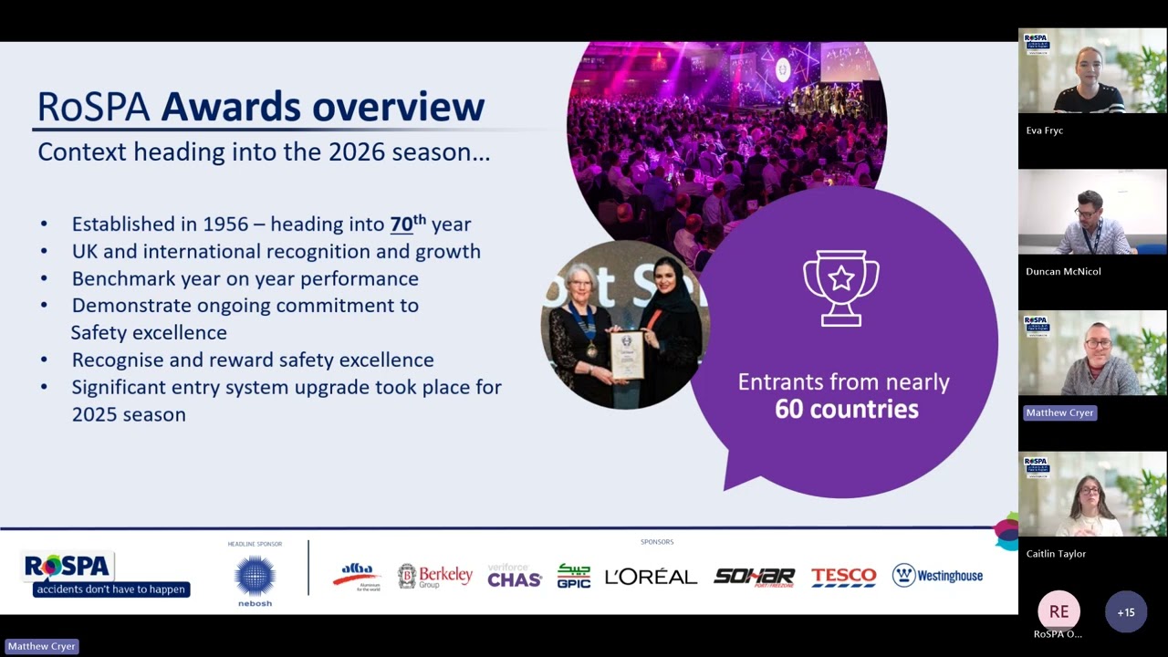 Discover the RoSPA Awards