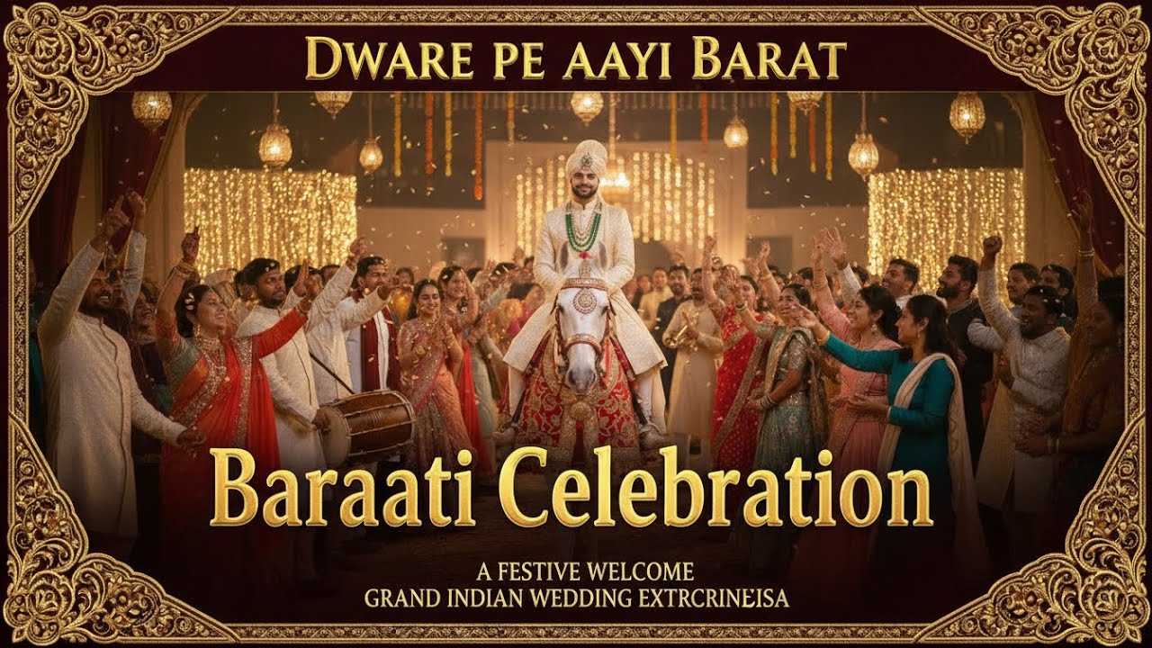 “तेरे द्वारे पे आई बरात | Ultimate Wedding Barat Welcome Song | Band Baja Shaadi Vibes”
