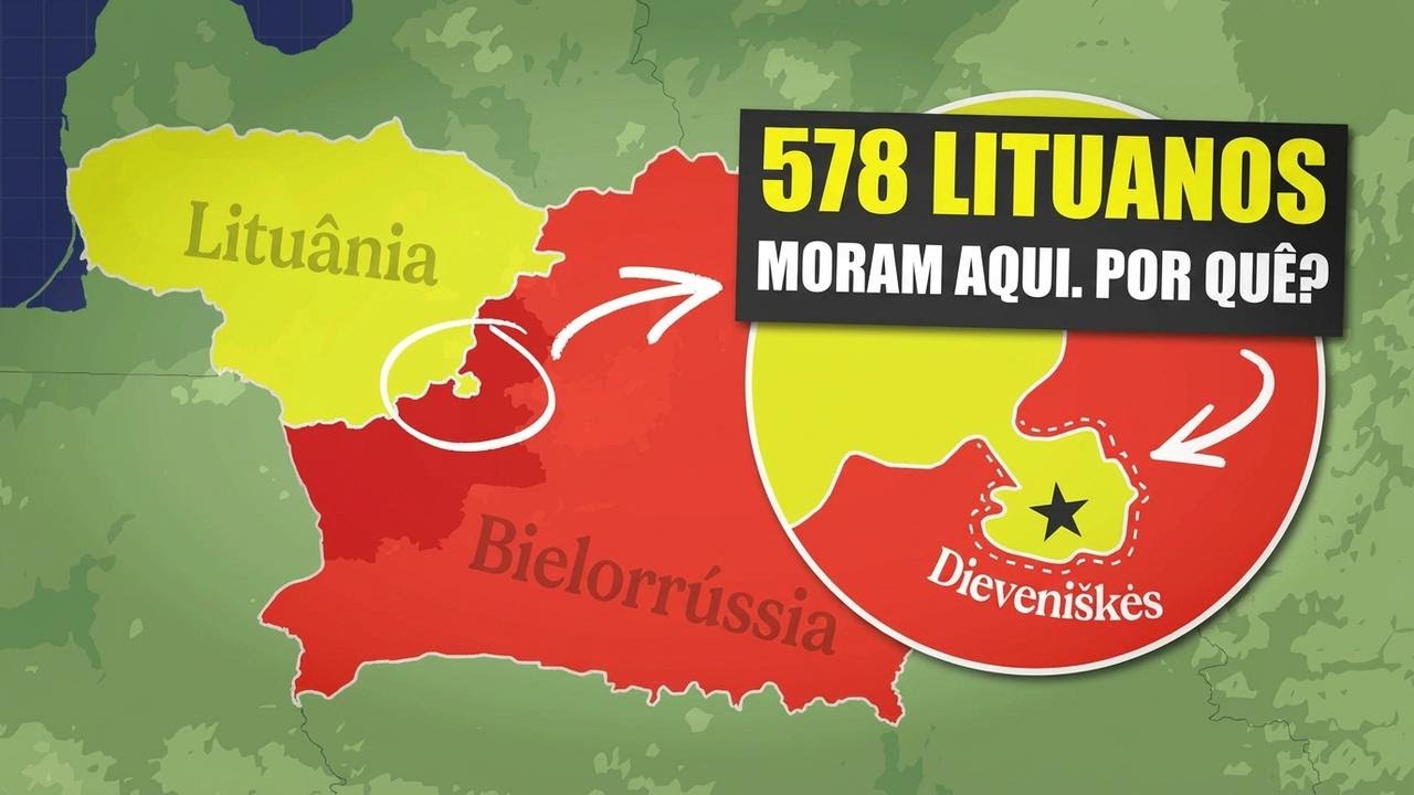 Por que a Lituânia tem um 'pedaço da Bielorrússia'? O mistério de Dieveniškės