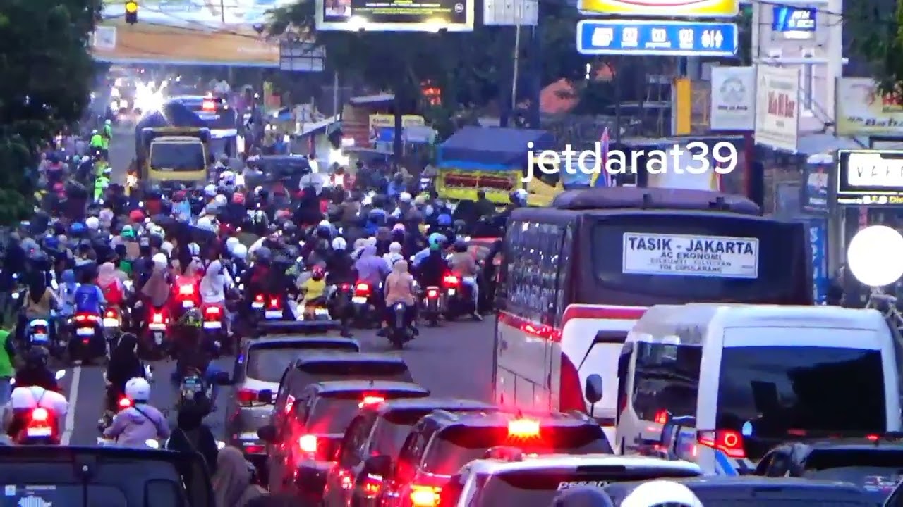 Masih padat pemudik❗️one way ciawi tasikmalaya