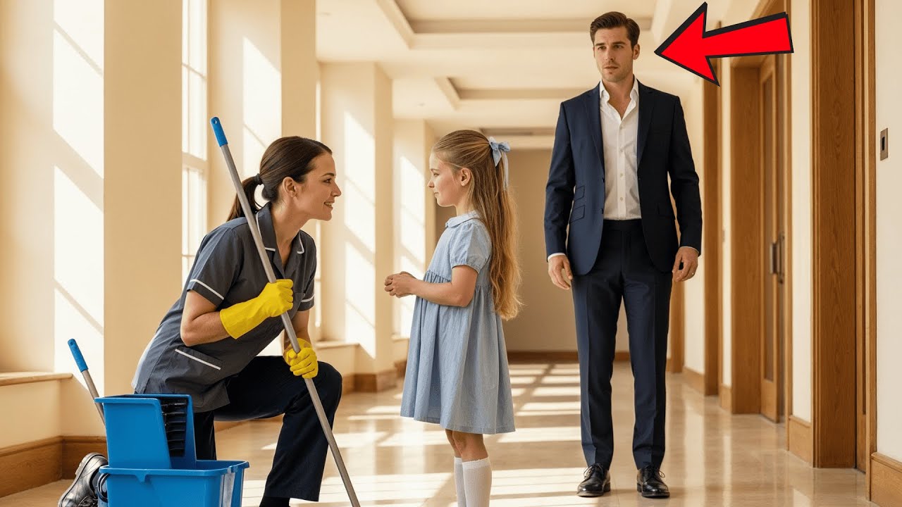 Mamma Single Addetta Alle Pulizie Fece Sussurrare Una Bimba Muta — Il CEO Rimase Gelato E In Lacrime