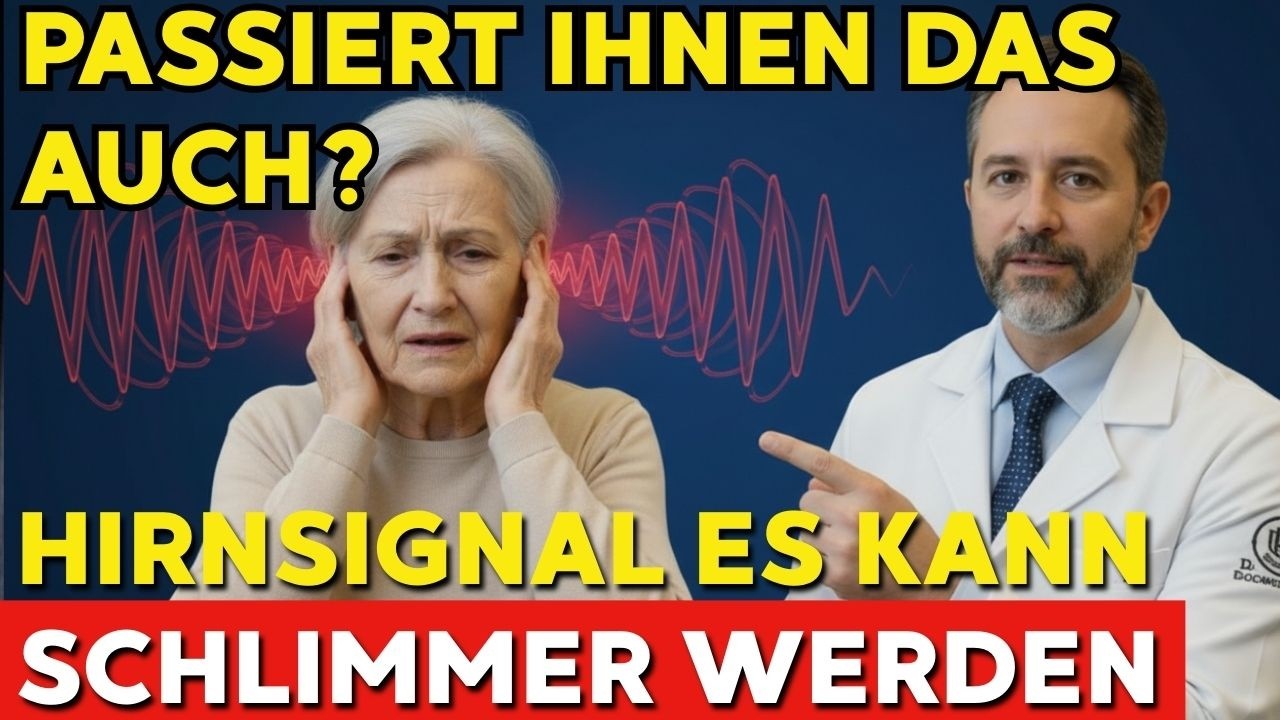 Wenn Sie dieses OHRENSAUSEN hören, ignorieren Sie dieses DRINGENDE Warnsignal nicht