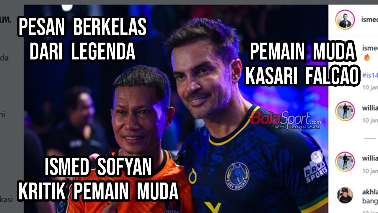 Eks Persija Ismed Sofyan Komentari Pemain Muda Kasari Legenda Futsal Falcao