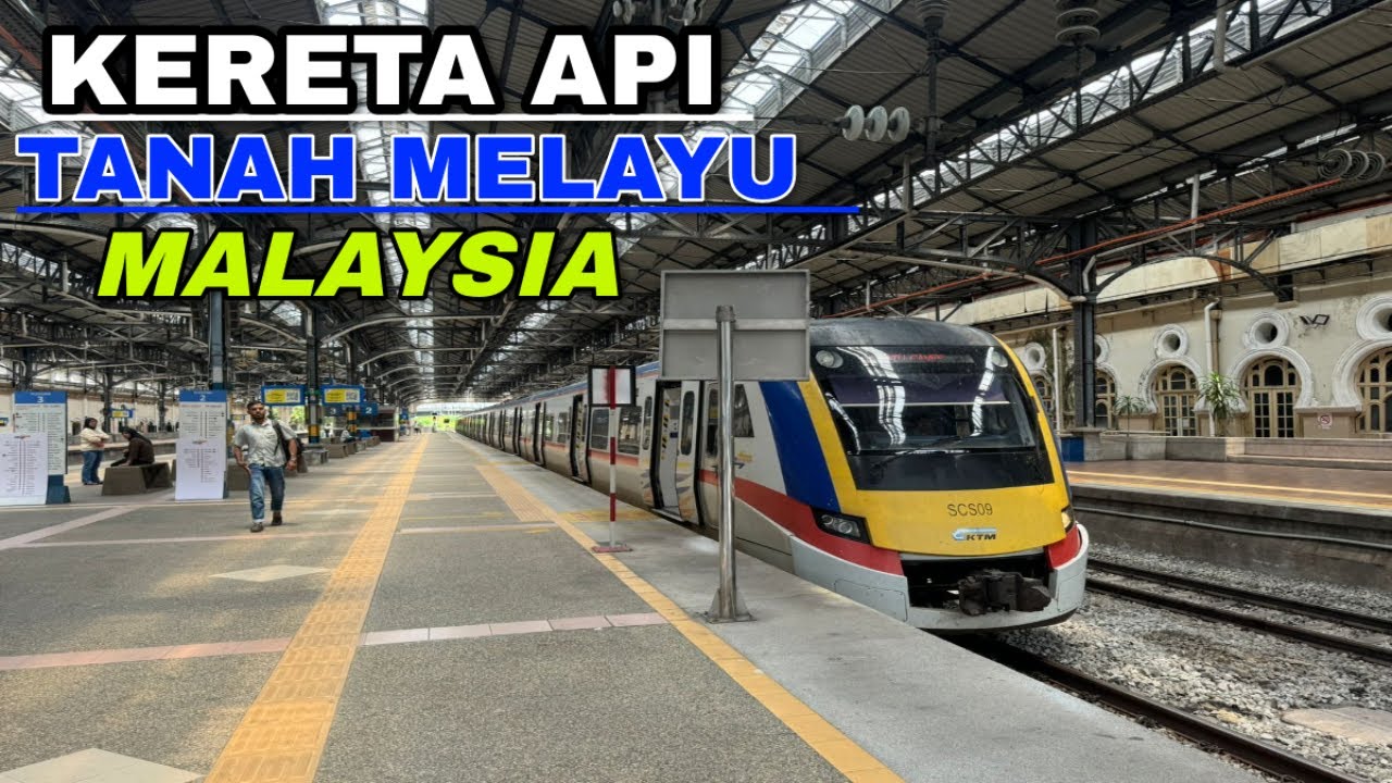 NAIK KERETA API DARI STASIUN KUALA LUMPUR KE KL SENTRAL