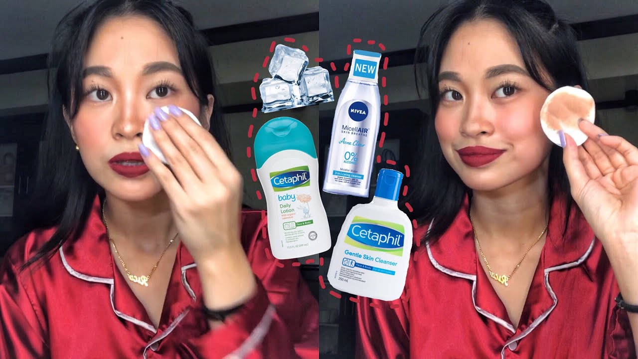 MY SKINCARE ROUTINE (using Cetaphil) | Rica Catacutan (Philippines)