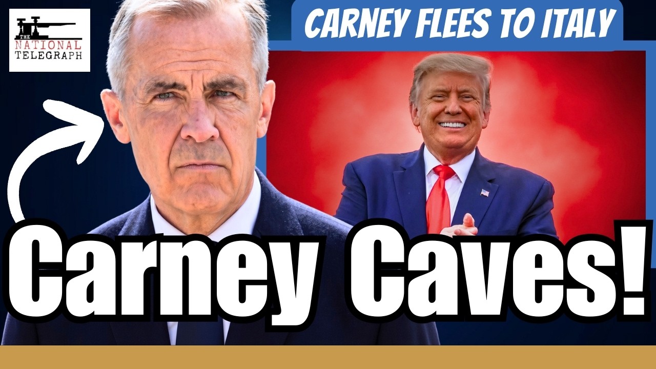 Карни БЕЖИТ из Канады перед началом торговых уступок Трампу!