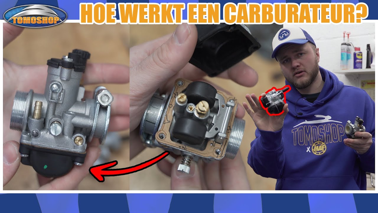 HOE WERKT EEN CARBURATEUR? | TOMOSHOP