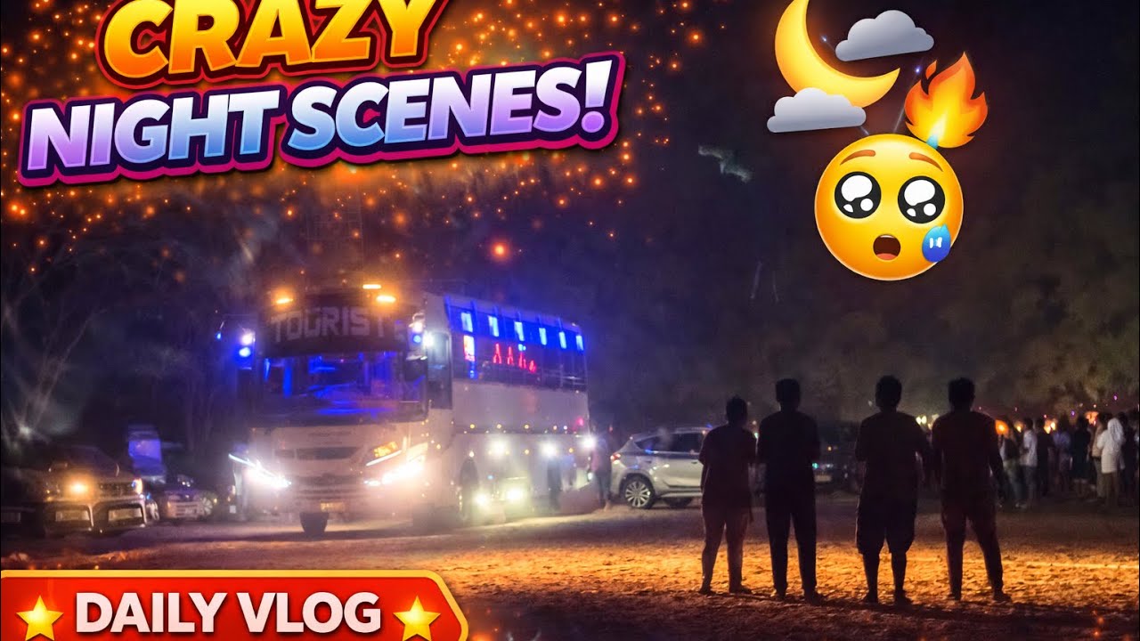 Unexpected Night Scenes by the Beach 🌊🔥 | Day 65 Vlog