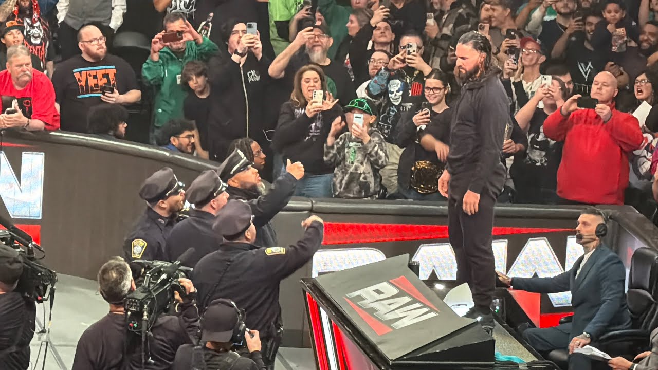 Seth Rollins Destroys Paul Heyman, Gets Arrested Full Segment - WWE Raw 3/23/2026