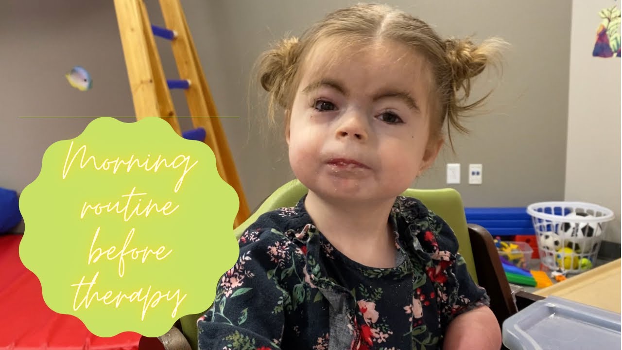 Mom of 4 morning routine before Freya’s occupational therapy