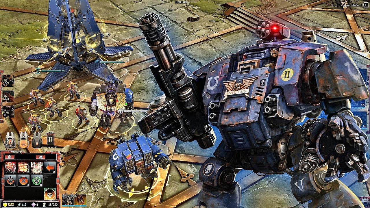 Ultramarines DREANOUGHTS vs ORK Horde! Warhammer 40K MASSIVE Battle