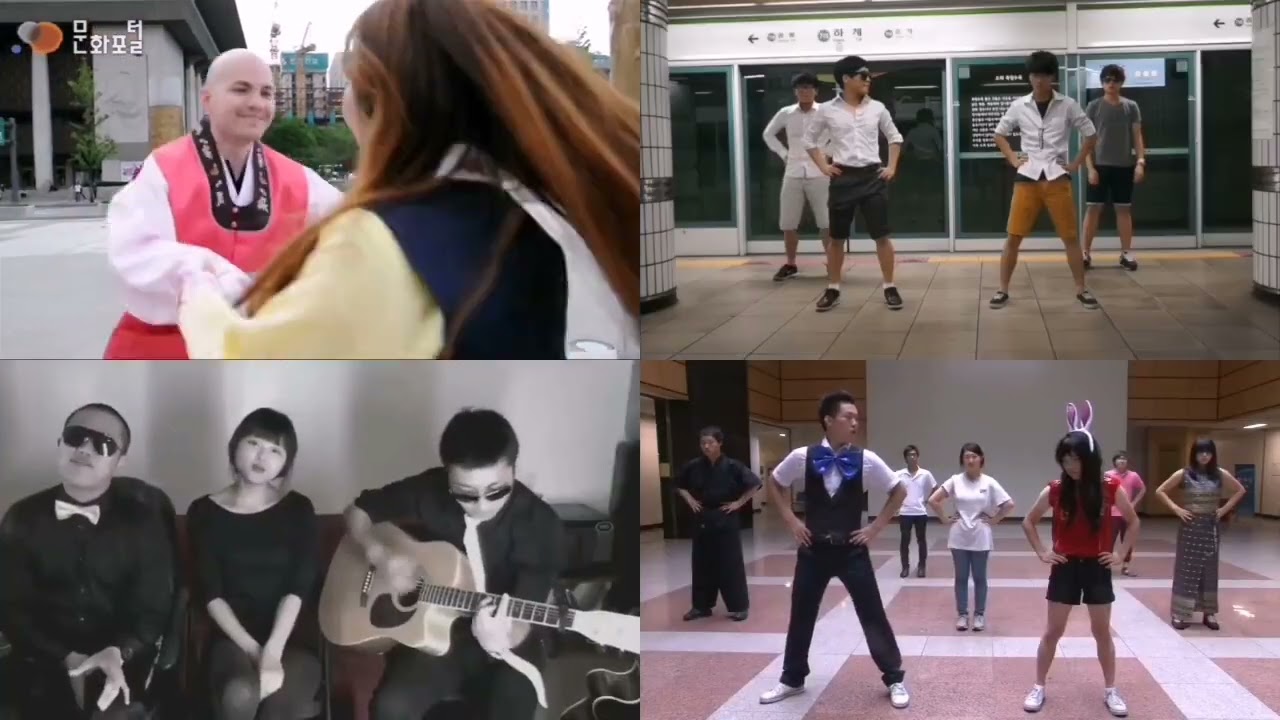 All gangnam style parody round 14/256