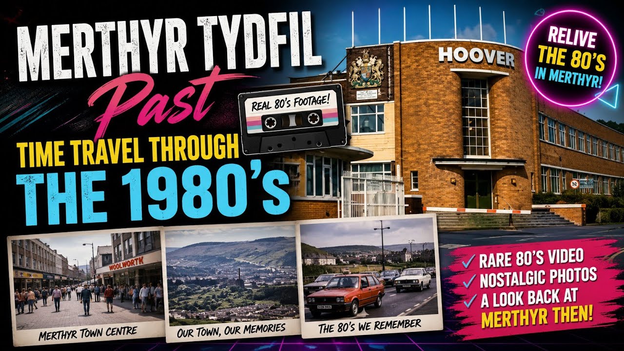 Merthyr Tydfil Past. Time Travel Through the 1980's : Video & Nostalgic Photos from Past Decades 