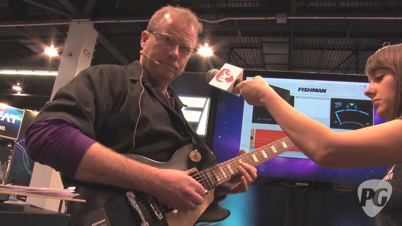 NAMM '12 — демонстрация гитарного контроллера Fishman Triple Play