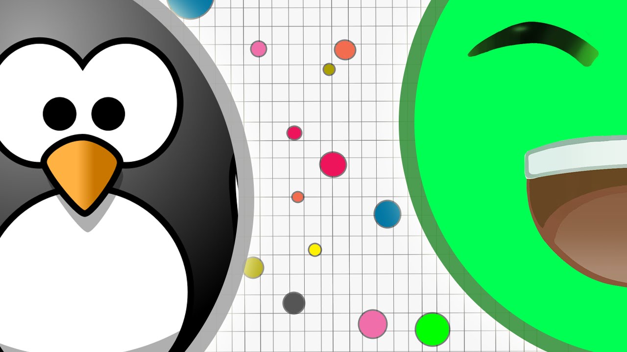 JELLY VS PENGUIN (AGAR.IO HUNGER GAMES)