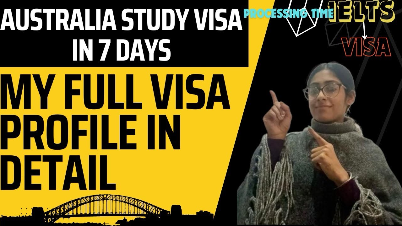My full visa profile for Australia | Australia study visa | international students #australia #visa