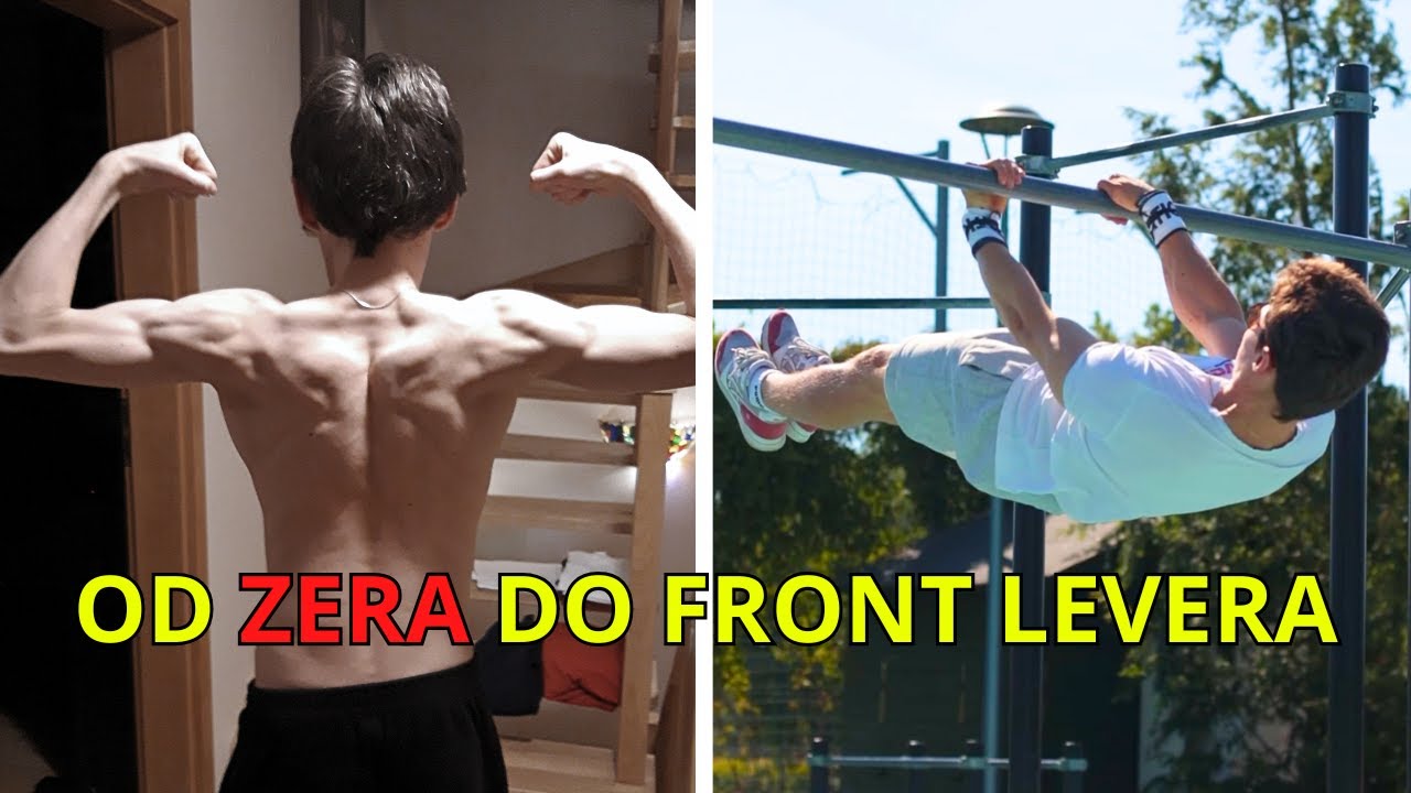 FRONT LEVER - moje 7 lat progresji (wskazówki, błędy, najlepsze metody)