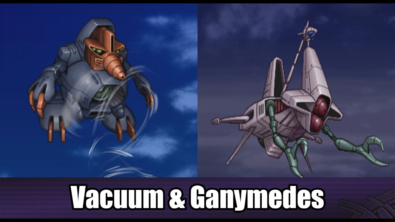 [ENG Sub]Super Robot Wars Z2 Hakai-hen - Vacuum & Ganymedes Attacks | スパロボZ2破界篇 - バキューム & ガニメデス 全武装