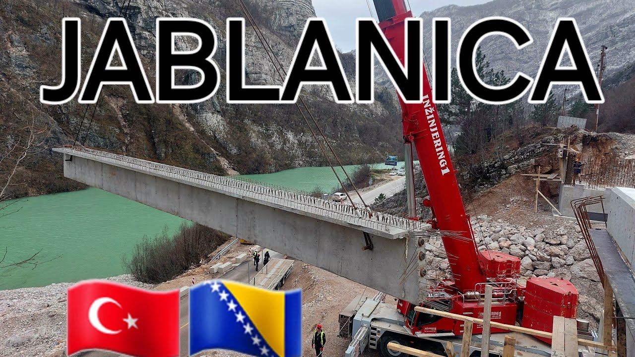 Željeznički most Komadinovo Vrelo podignut za 1 dan. Pogledajte detaljan snimak sa gradilišta.