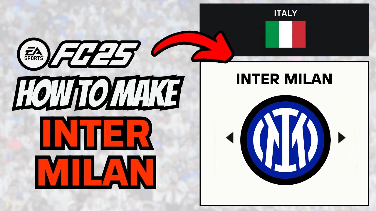 How to Make Inter Milan in EA FC 26